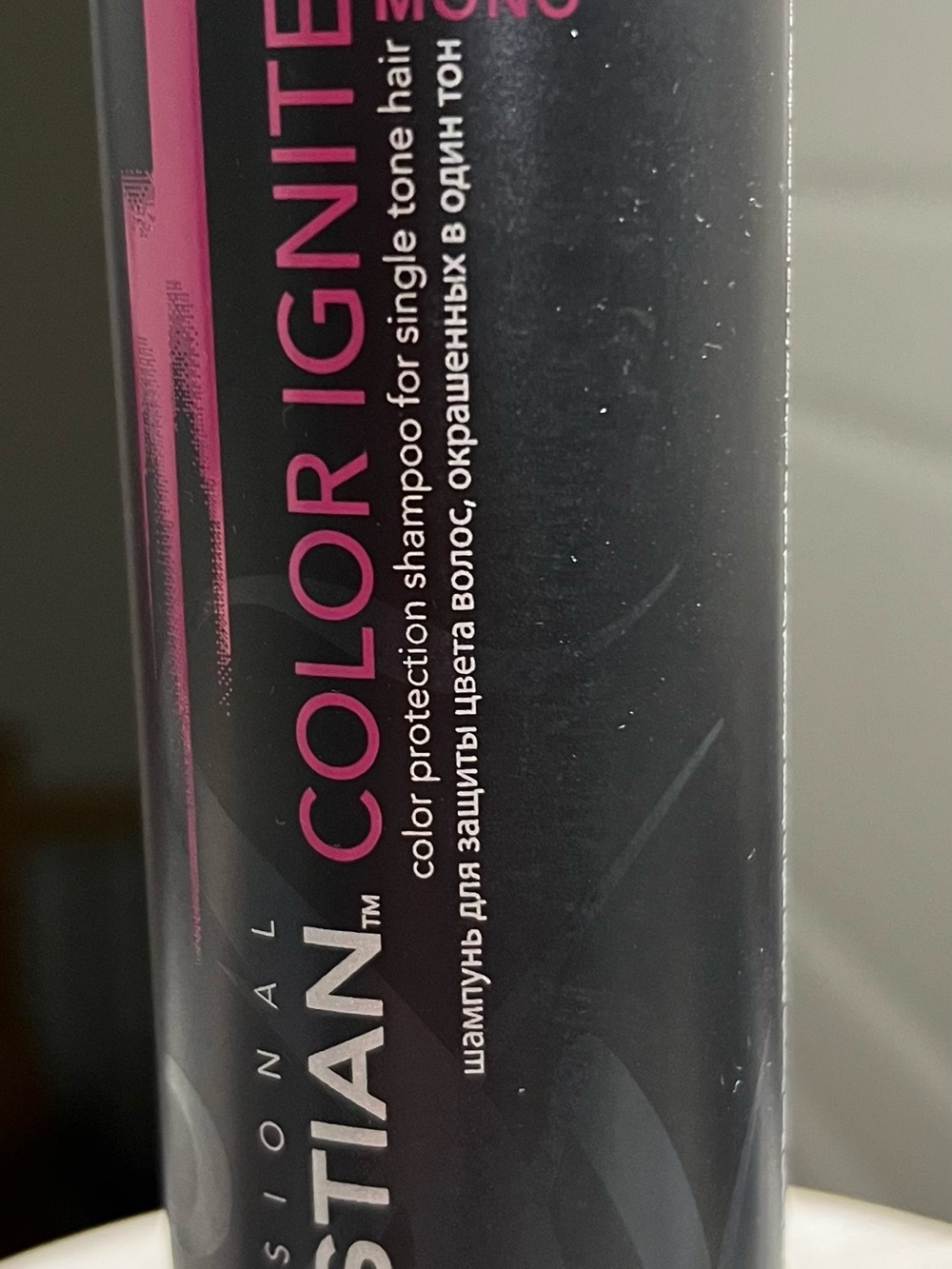 COLOR IGNITE Pink Heat Protectant Shampoo for Colored Hair